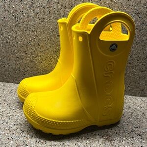 crocs | handle it rain boot | EUC | toddler size 9
